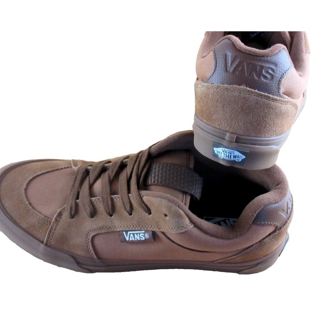 Vans Men's Chukka Push Chipmunk Brown Canvas Suede Skate shoes Sizes NIB - Picture 6 of 7